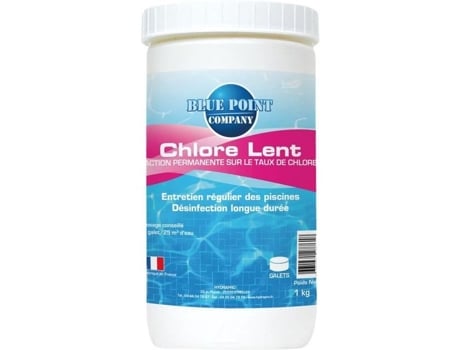 Pastilha De Cloro Lento 1 Kg Blue Point Company