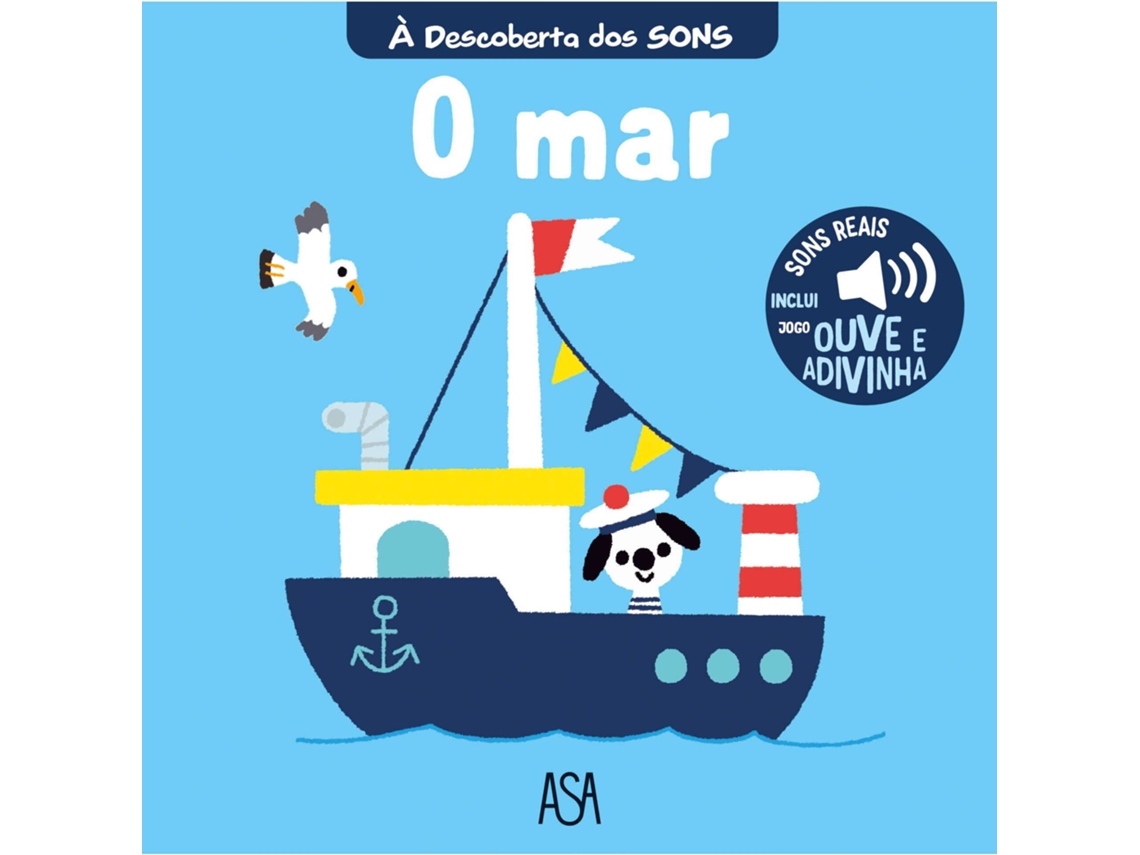Livro À Descoberta dos Sons - O Mar de Marion Billet (Português)