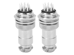 Conectores Aéreos 12 Pinos Plug E Socket 20mm