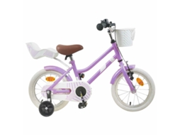 Vidaxl Bicicleta Infantil 16 Polegadas Para Crianças De 4 A 6 Anos