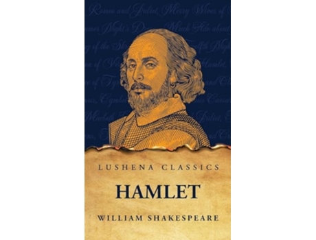 Livro Hamlet de William Shakespeare (Inglês - Capa Dura)