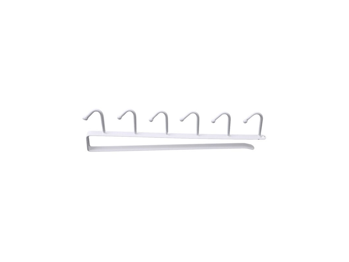 Gancho de Teto para Armário Cozinha com 6 Ganchos, Organizador de Mesa, Suporte para Pendurar Utensílios de Cozinha BRILVIBERA