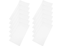 Pacote com 100 Sacos de Embalagem de Espuma EPE 10x20cm, Bolsas Antichoque para Amortecimento e Acolchoamento, Leves