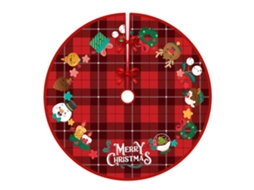 Laxiscreed Tapete De Natal De 90cm Com Design Personalizado Para Decoração Natalícia