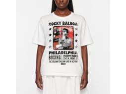 Rockinstone Rocky Movie Posterish White Adult T-shirt Size:s