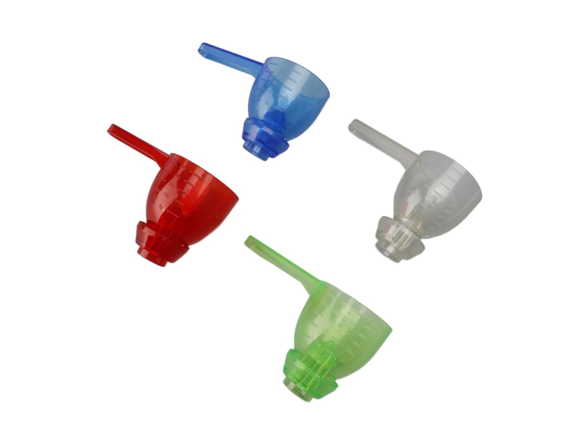 Colher Medidora À Prova De Vazamentos, Funil Prático E Anti Derramamento Para Cozinha, Ideal Para Suplementos, Abs
