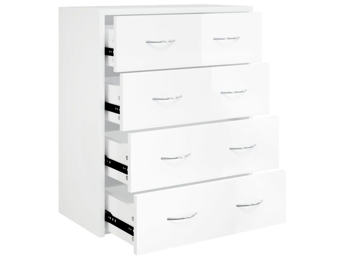 Sideboard, Sideboards Vidaxl Branco Madeira Processada (n/a)