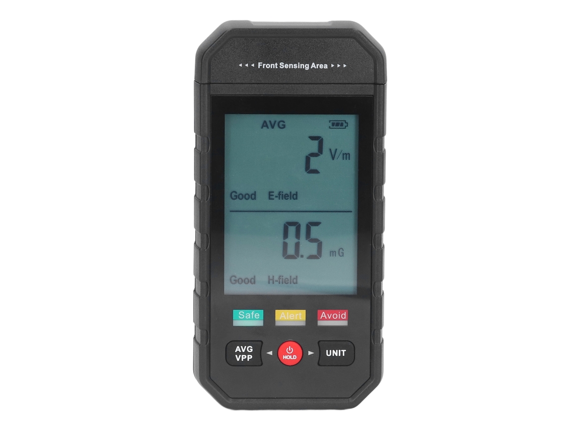 Yuru medidor de Radiação Eletromagnética Digital Lcd Emf Detector para Casa Escritório Externo Caça a Fantasmas