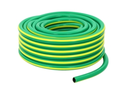 Vidaxl Mangueira De Jardim 5 Camadas Verde E Amarelo 12 Mm Pvc