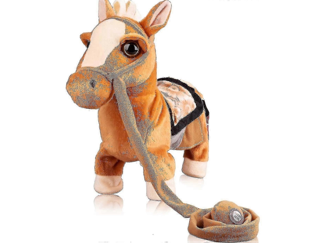 Brinquedo Interativo De Pônei Para Caminhada, Cavalo De Pelúcia Musical, Dança E Canta, Presente De Natal Para Meninos E Meninas Olysi Shop