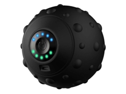Bola Massagem Miofascial Silicone Preto Ioga Fitness Relaxamento Muscular