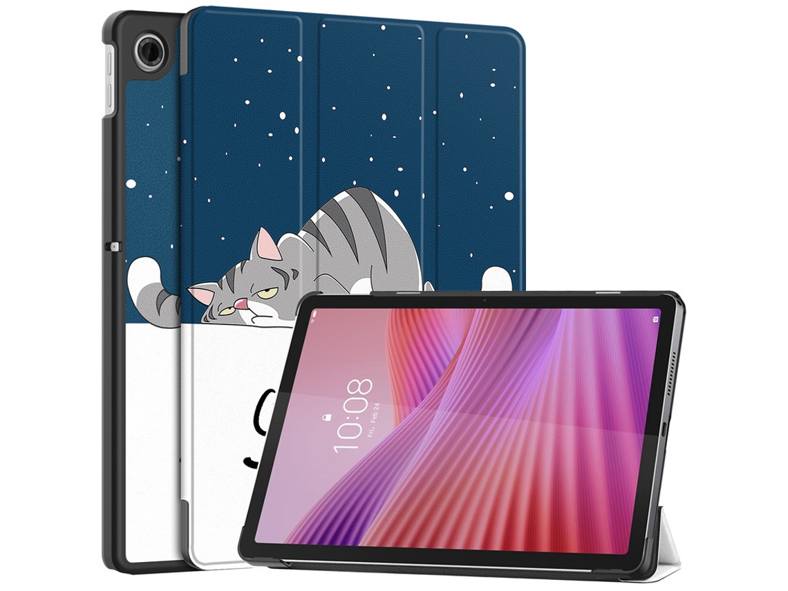 Capa Para Lenovo Tab K9/tab One/tb305fu Gato Preguiçoso