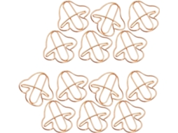 Clips de papel Ferro em formato Cogumelo, fáceis de transportar e armazenar, Cabilock com 20 unidades, ideais para iluminação.