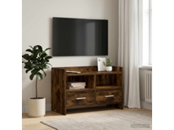 Vidaxl Gabinete Para Tv 71,5 X 33 X 47 Cm Carvalho Fumado