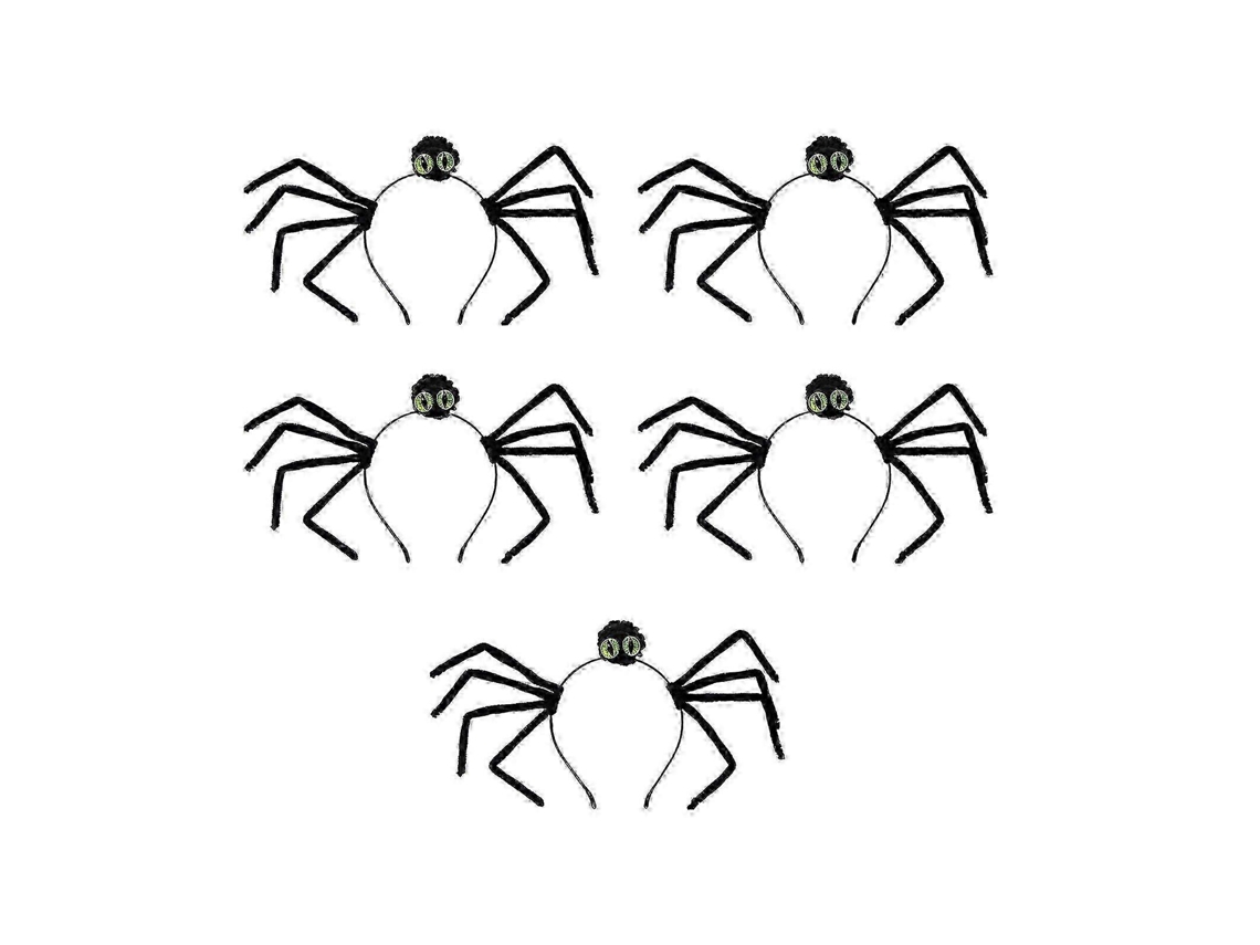 Faixa De Cabelo Com Aranhas E Olhos Malignos, Acessório Para Festas De Natal E Halloweengreen