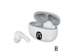 Auriculares Sem Fio Hifi Nível Tri Dimensional Surround Led YIZHOOD Bluetooth Branco