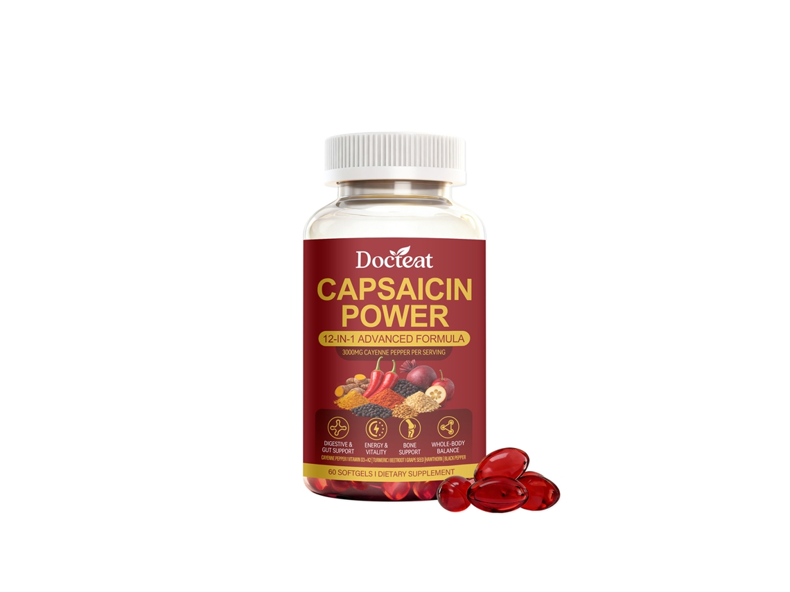Cápsula Softgel Chili Docteat 12 em 1