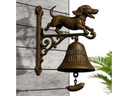 Campainha para Área Externa, Decoração para Casa, Campainha de Porta, Campainha de Entrada, em Formato de Dachshund, CHABERLU