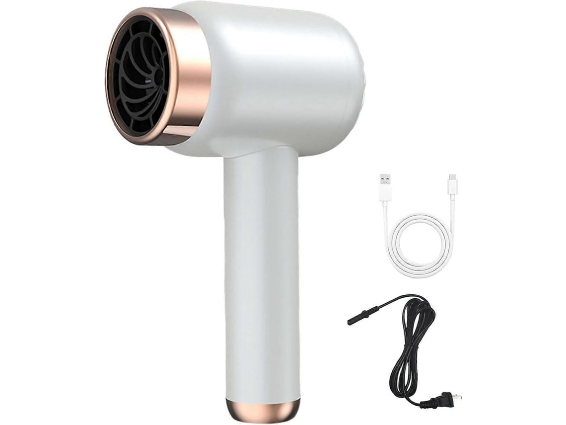 Secador de Cabelo Sem Fio, Recarregável, Recarregável com Carregamento Usb, Ven To Quente e Frio, C GOKOCO