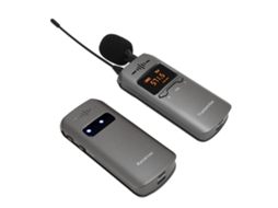 Microfone Lavalier Sem Fio Uhf Com Cancelamento De Ruído