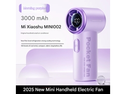 Mini Ventilador Portátil De Alta Velocidade Com 100 Velocidades, Para Uso Externo, Potente E Sem Fio