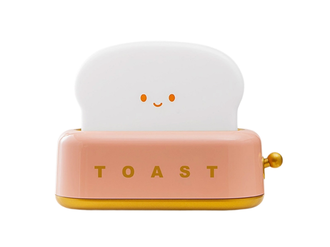 Luz Toaster Pequena Recarga Forma de Torradeira Decoração RNEMITERY