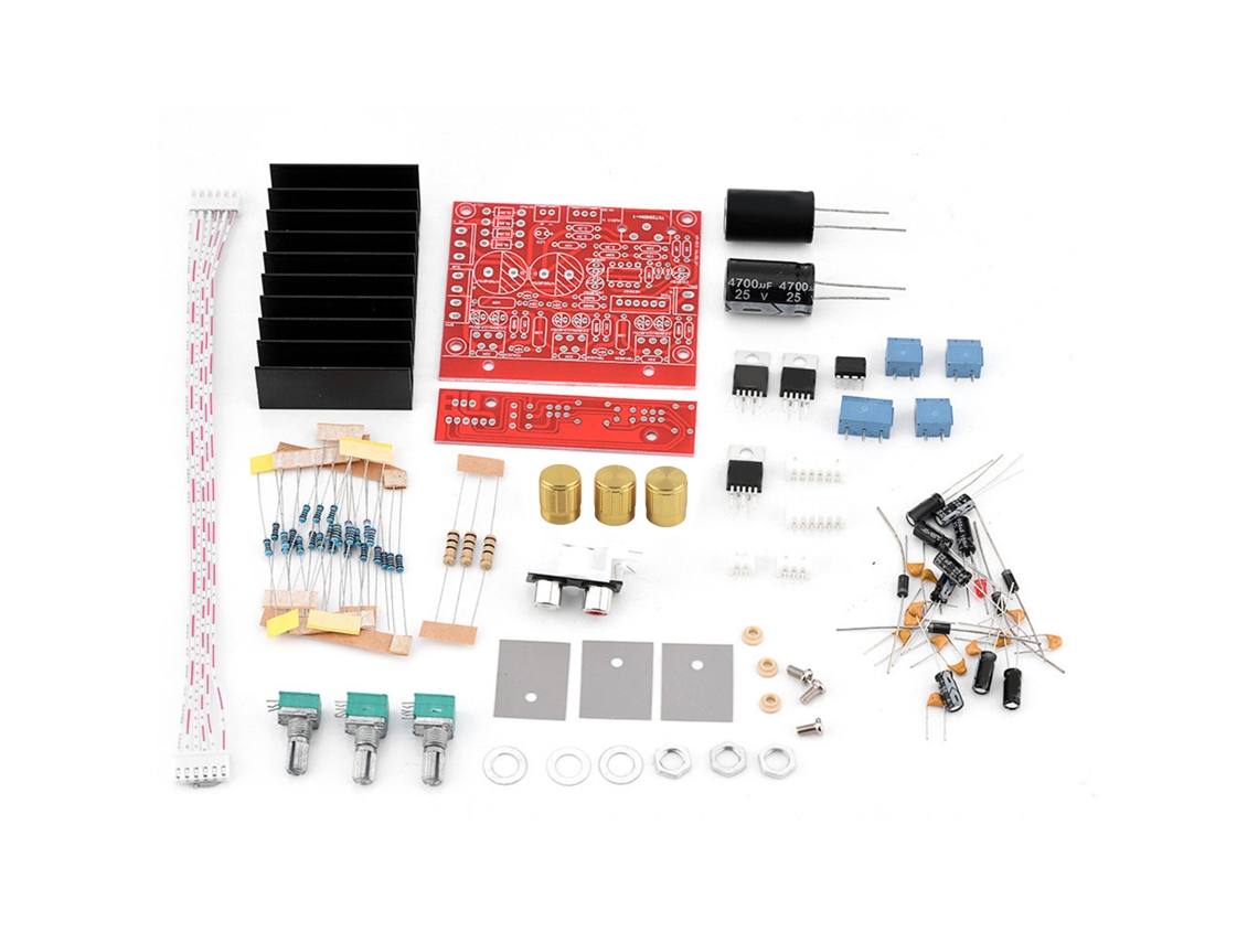 Placa De Circuito Amplificador 2.1 Subwoofer Parlante 3 Canales Piezas Diy