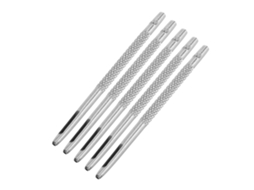 20 Peças Perfuradora De Couro Aço Carbono Cromado Tamanhos Variados Ferramenta Para Correias De Relógio Cinturões Artesanato 1.5mm