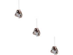 Conjunto De 3 Pingentes De Gatos Para Pendurar, Brinquedos Artesanais, Modelo De Simulação