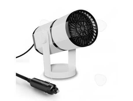 Aquecedor De Carro 12v 150w Aquecedor Ventilador 2 Em 1 Para Descongelamento E Desembaçamento Rápidos Do Interior Do Carro. Xuigor