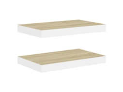 Wall Shelf, Wall Shelves Vidaxl Marrom Mdf (40 X 23.5 X 3.8 Cm)