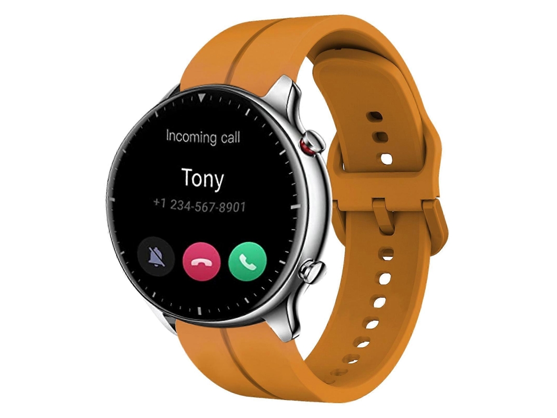 Pulseira De Silicone Com Laço De 22 Mm Para Amazfit Gtr 2