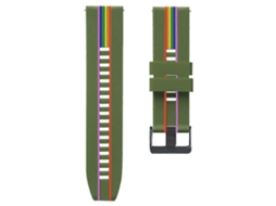 Pulseira De Silicone Arco-íris Para Huawei Watch Gt Runner