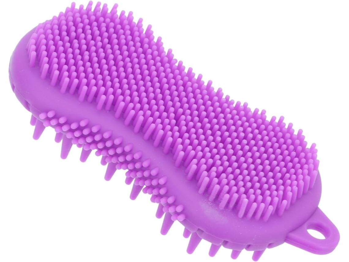 Lurelia Escova De Silicone Para Banho De Cuidado Corporal, Silicone Macio, Dupla Face E Massagem Suave, Rotina Spa
