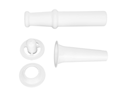 Kit Acessório para Moedor de Carne S/MARCA com Empurrador e Bico de Salsicha
