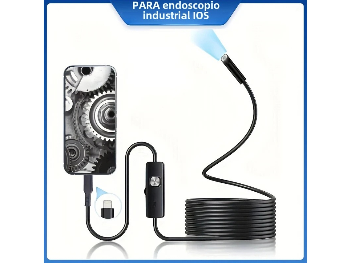 Câmera Interna para Carro, À Prova D'água, com 8 Luzes de Led. MDUG