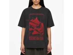 Rockinstone Nightmare On Elm Street Mono Poster Black T-shirt Size:l