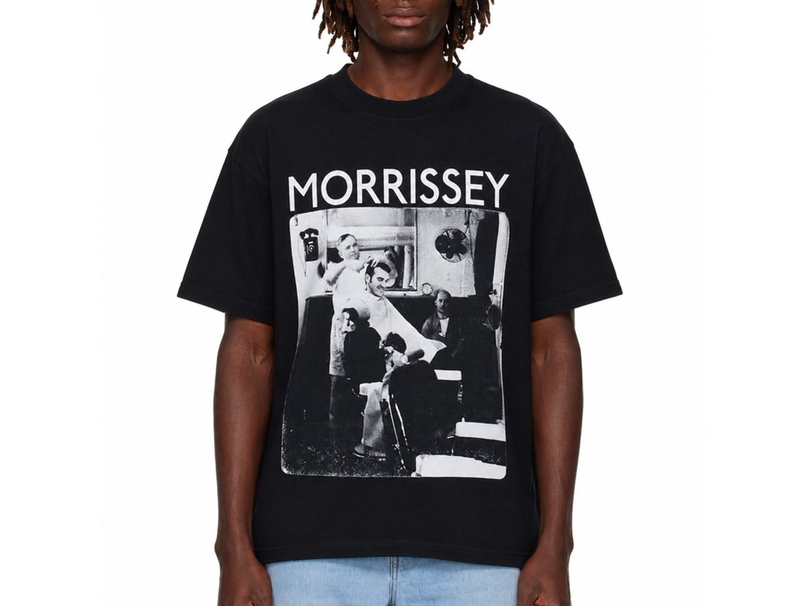 Morrissey Barber Shop T-shirt Black Unisex Adults Size:xxl