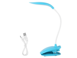 Lâmpada De Estudo Para Mesa Com Proteção Ocular E Iluminação Para Celular (azul)