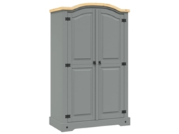 Conjunto 1 Wardrobe, Wardrobes Vidaxl Cinzeto Madeira De Pinho (n/a)