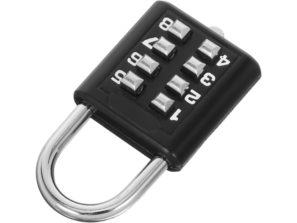 Cadeado Digital Sem Chave, Para Armários, Mochilas E Cacifos