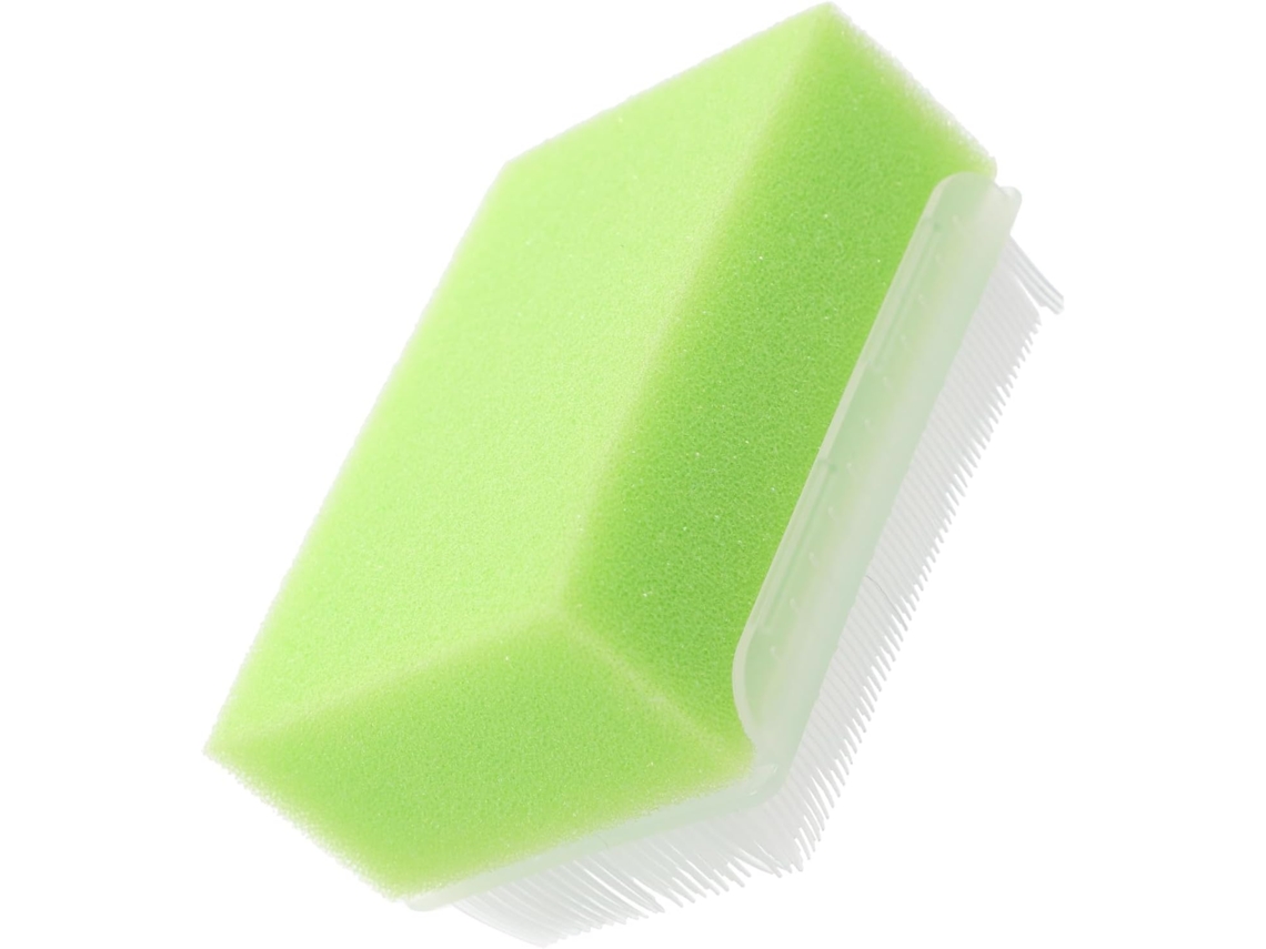 Escova Sensorial Macia Para Pele Sensível, Feita De Esponja E Plástico, Design Ergonômico, Fácil De Limpar, Ideal Para