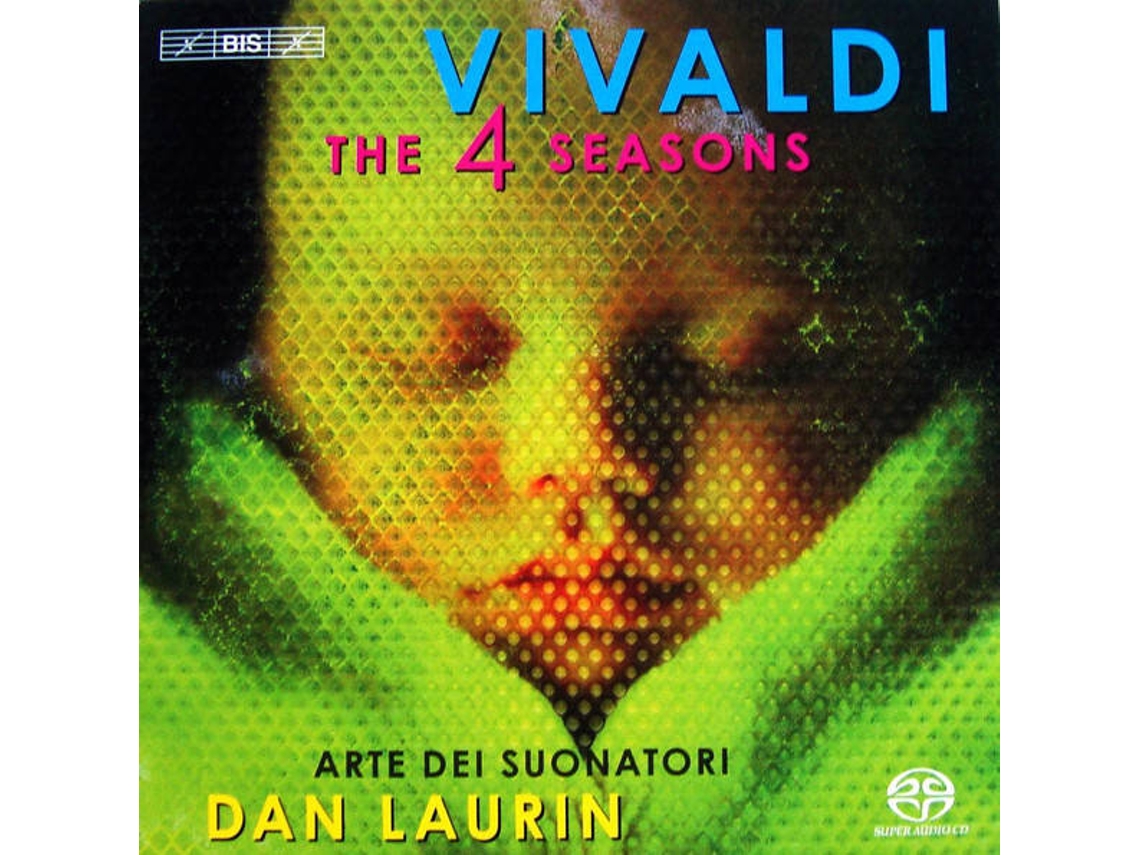CD Vivaldi, Arte Dei Suonatori, Dan Laurin - The 4 Seasons