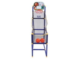 Mali jogo de Arcade de Basquete Portátil para Crianças com Aro Resistente e Equipamento Completo