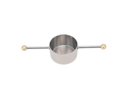Nova Line xícara Medidora Bartender 30ml Aço Inox Jigger com Duas Beads para Bar