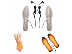 Solares Aquecidos Usb Para Calçados E Botas Insoletas Aquecimento Rápido Para Esqui Pesca Trekking Inverno