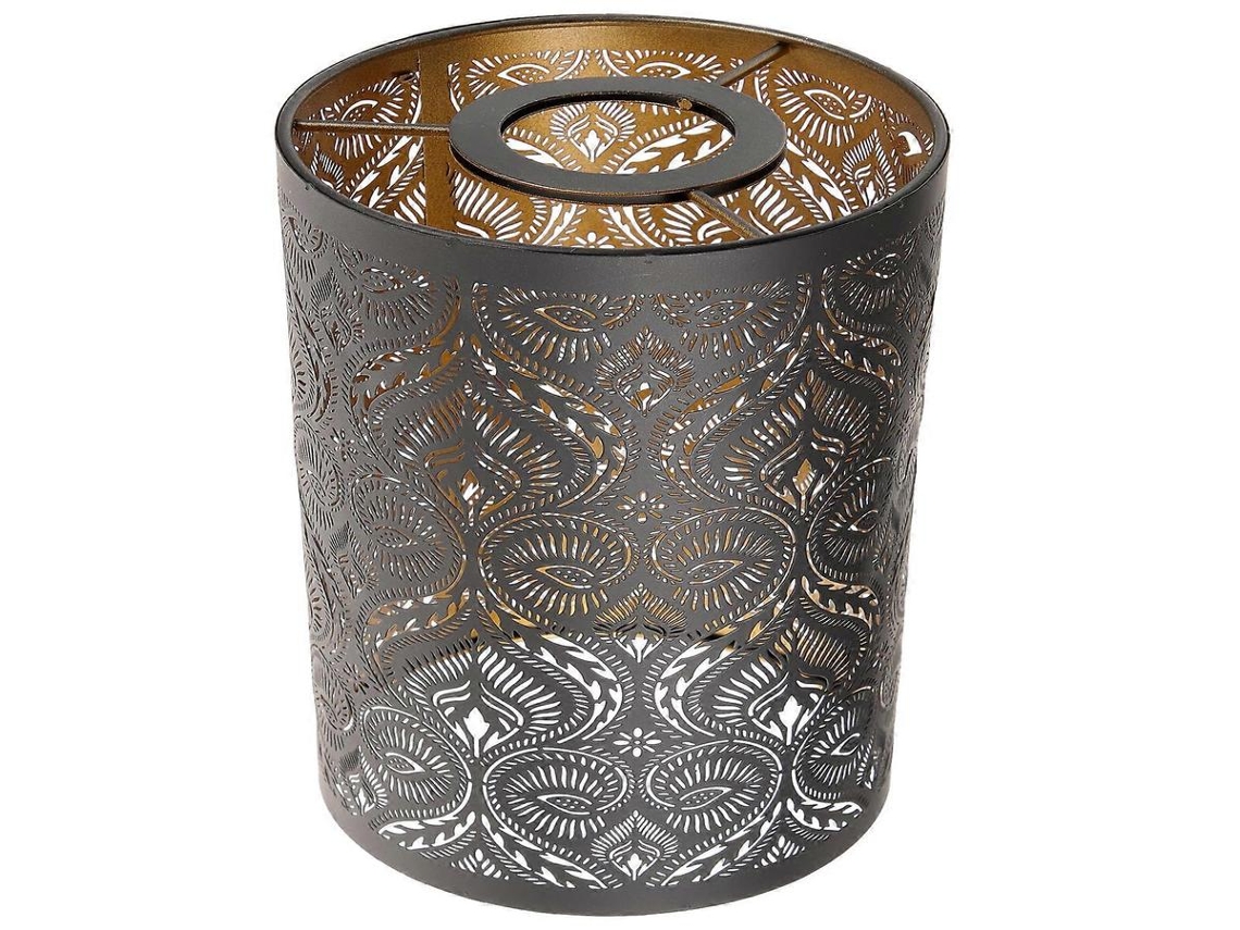 Lurelia Abajur Metálico Retrô Industrial, Para Teto E Mesa, Em Metal, Soquete E27, 20x12x12 Cm