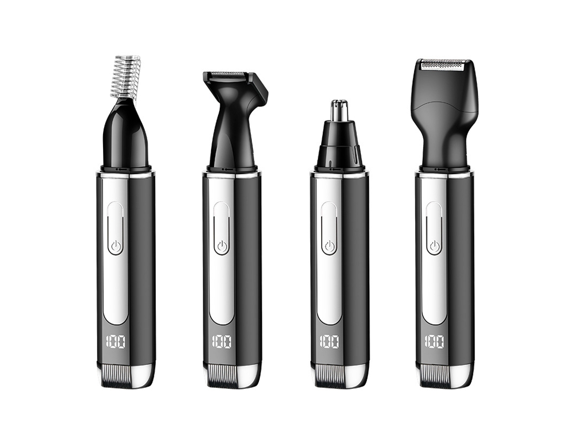 Aparador De Pelos Do Nariz Para Homem E Mulher, Para Nariz, Orelha, Sobrancelha E Barba, Com Visor Led, À Prova De Água. Azul Hexinyigjly