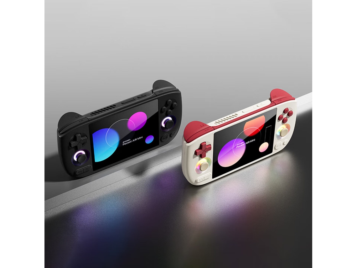 Branco - 2+32g Ayaneo Pocket Air Mini Retro Android Consola De Jogos Portátil Com Ecrã De 4,2 Polegadas, Joystick Rgb Hall E Bateria De 4500mah