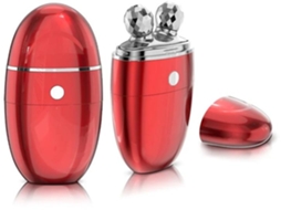 Instrumento De Remoção De Rugas Faciais Rolo 3d Em Forma De Y Levantamento E Aperto Redução De Inchaço Por Microcorrente Vermelho Yizhood